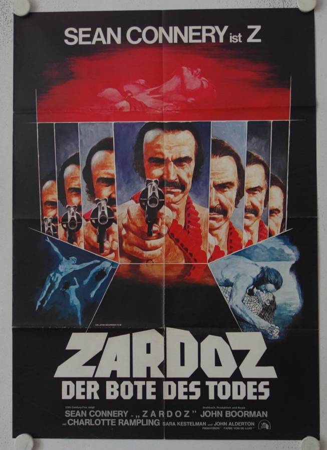 Zardoz original release german movie poster